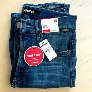 Express Jeans- Size 4R, Legging High Rise